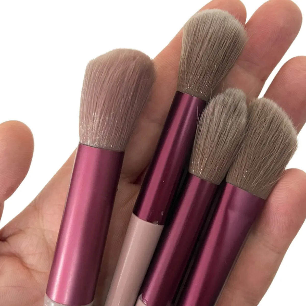 Kit Pincel De Maquiagem Com 13 Unidades Sombra Blush