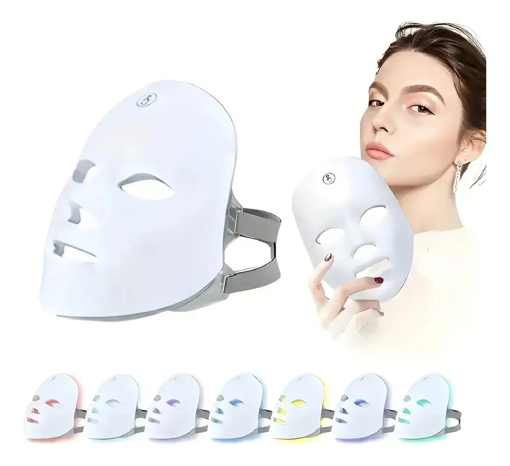 Máscara De Led Para Terapia De Cuidados Com A Pele