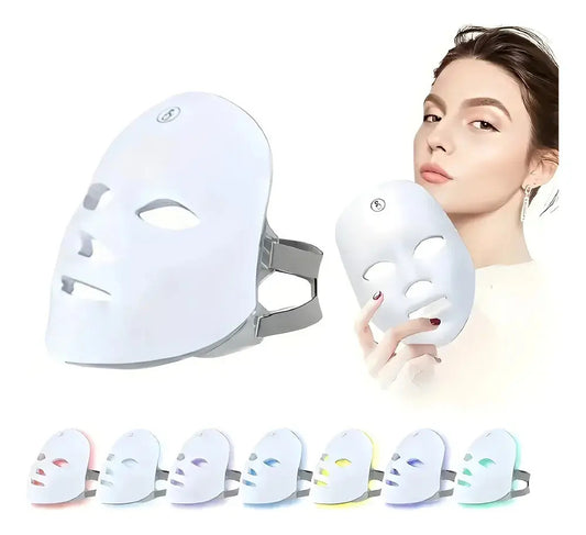 Máscara De Led Para Terapia De Cuidados Com A Pele