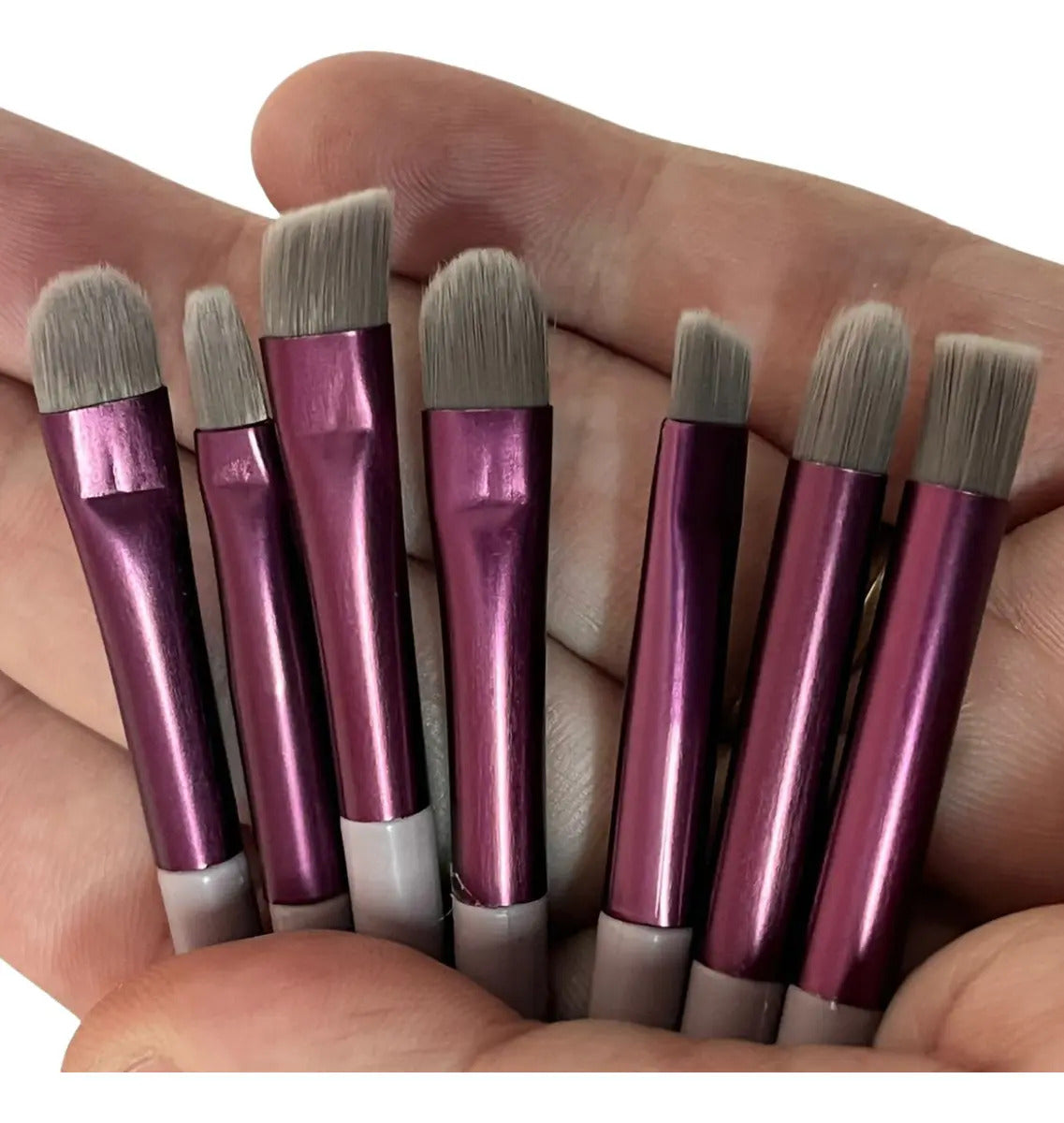 Kit Pincel De Maquiagem Com 13 Unidades Sombra Blush