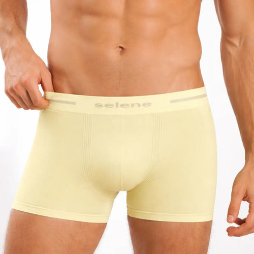 Kit 10 Cuecas Boxer Masculinas Sem Costura em Microfibra – Conforto