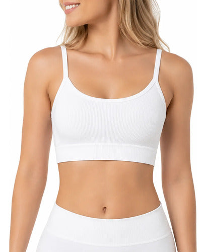 Top Fitness Feminino com Alta Sustentação e Conforto